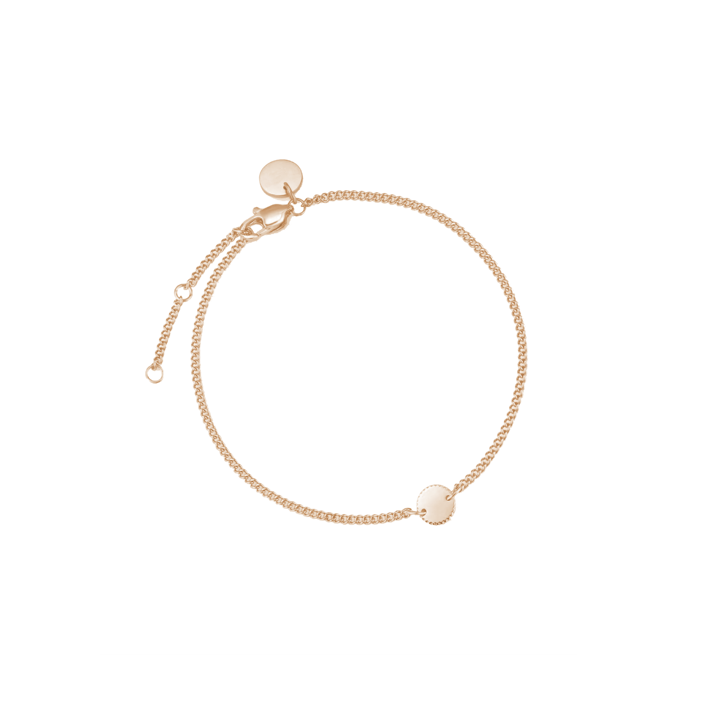 Personalized Engraved Coin Bracelet