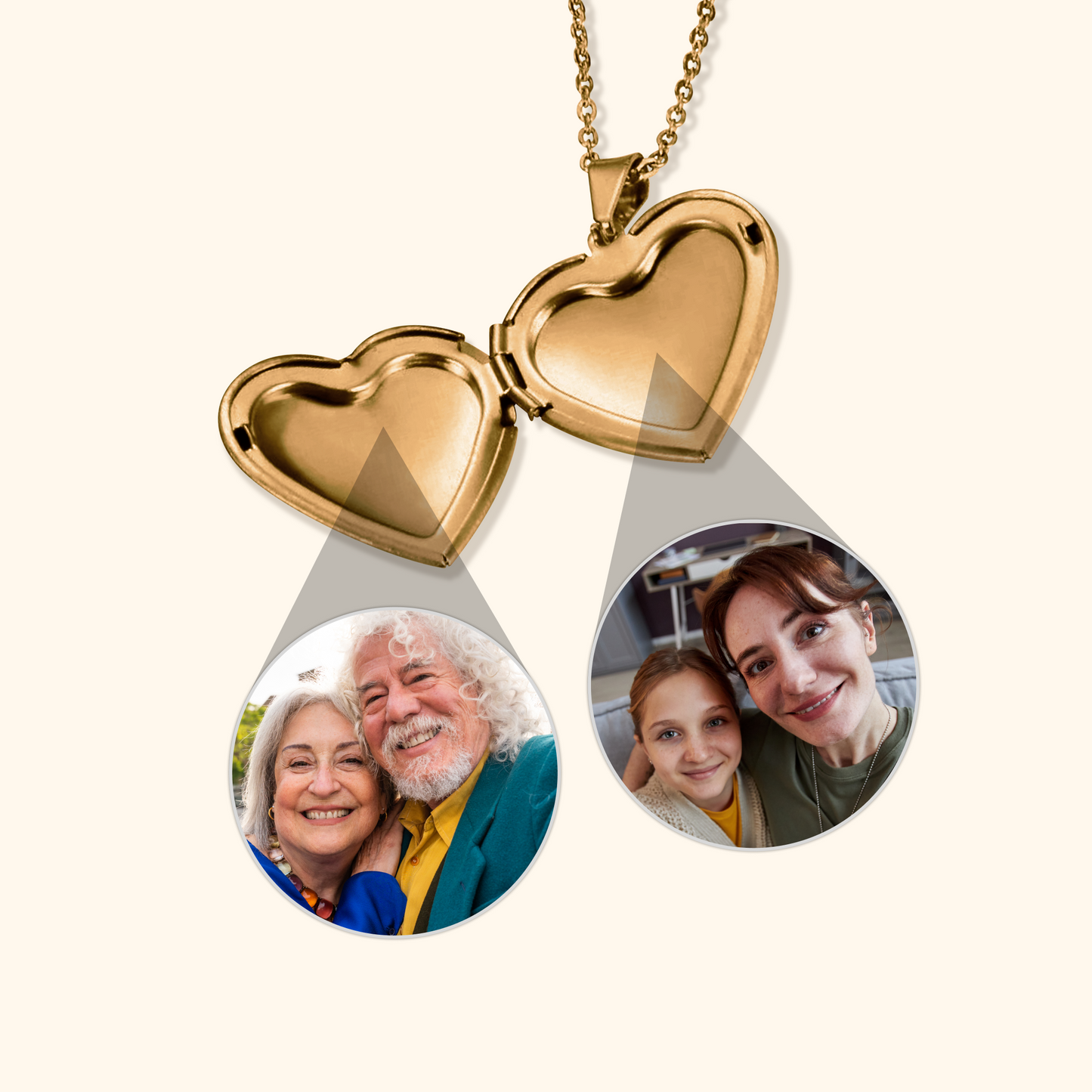 Heart-Shaped Photo Locket