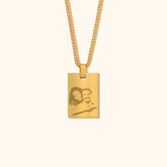 Custom Cherish Photo Pendant