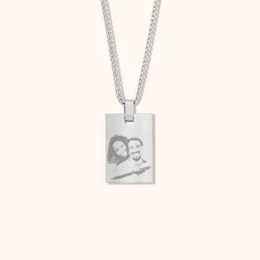 Custom Cherish Photo Pendant
