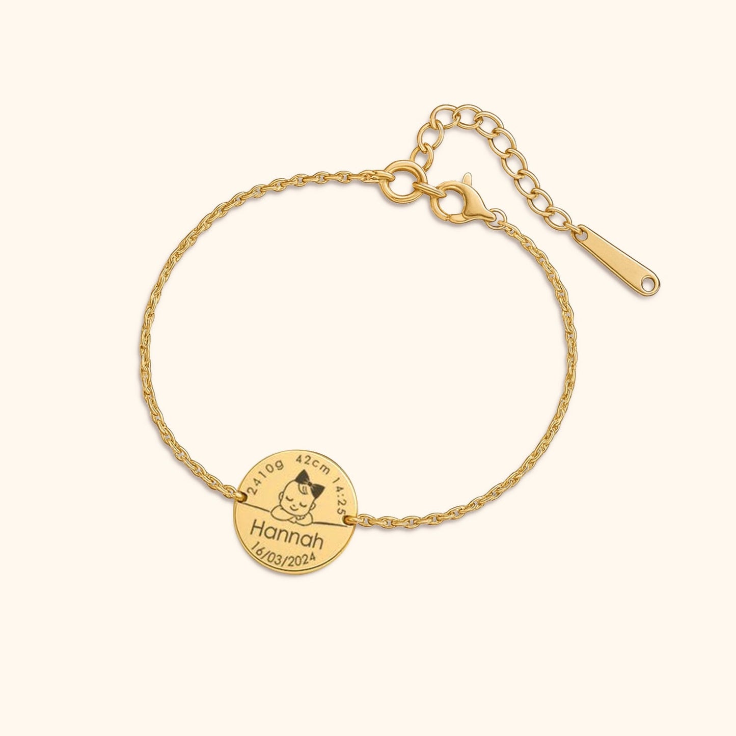 Memory Baby Print Bracelet