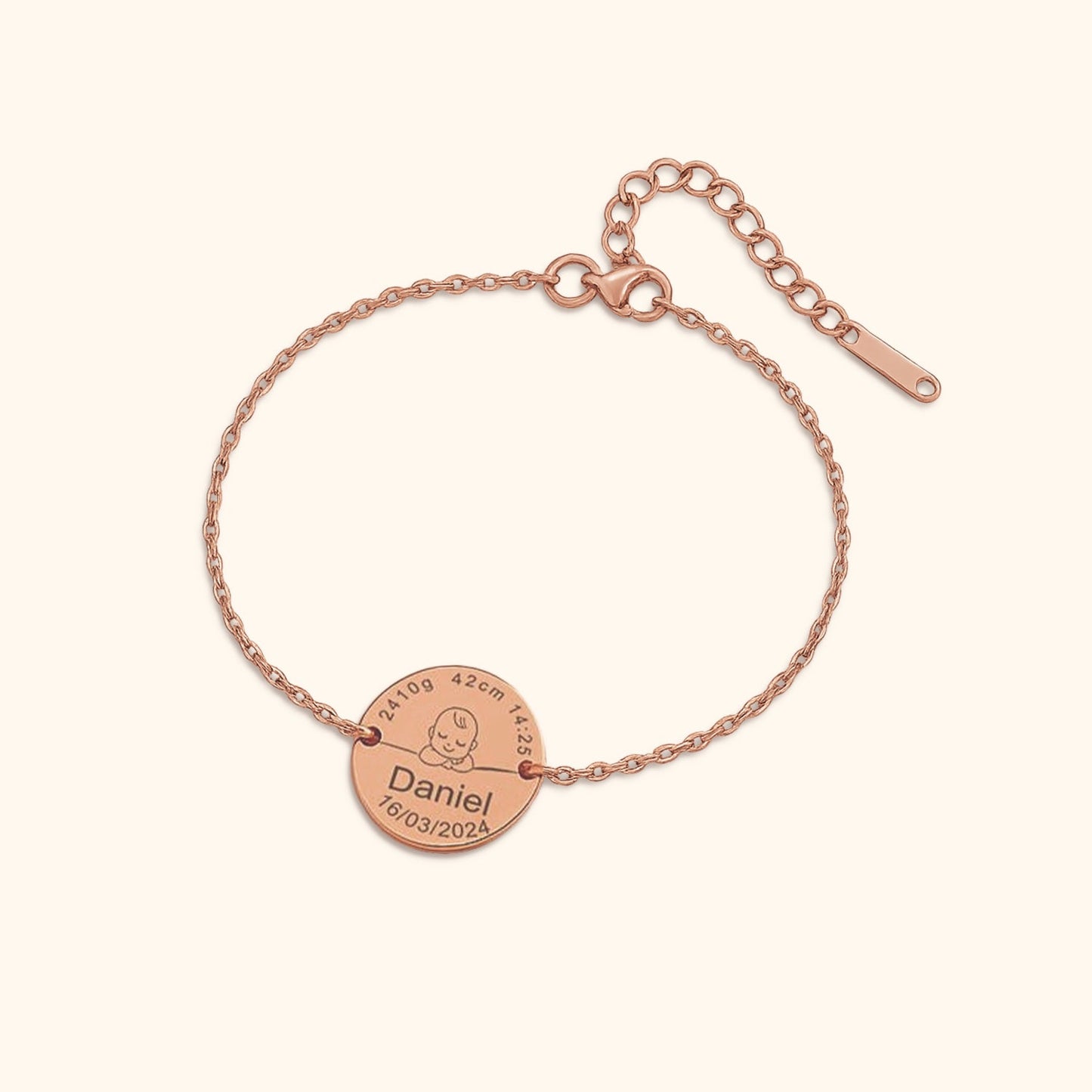 Memory Baby Print Bracelet