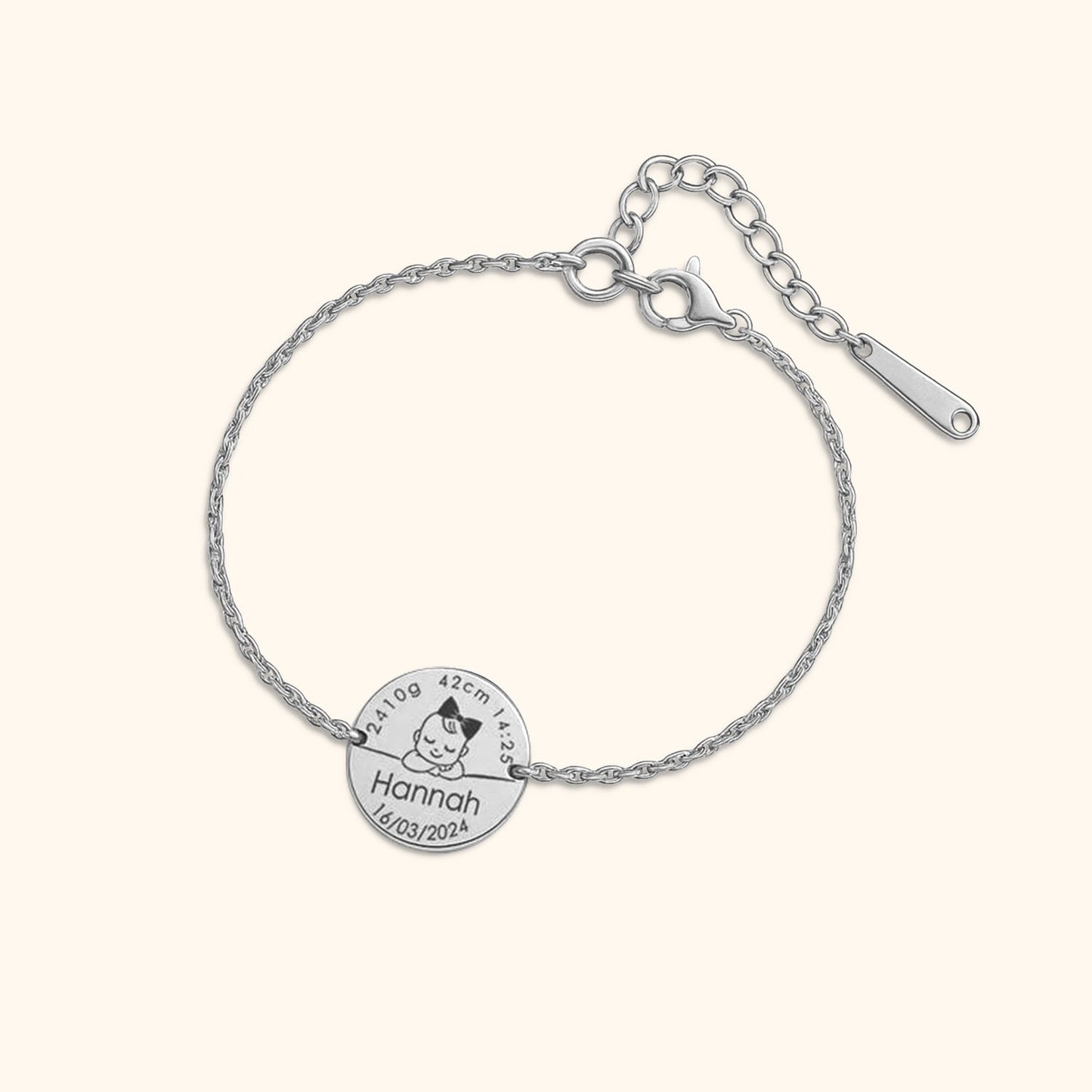 Memory Baby Print Bracelet