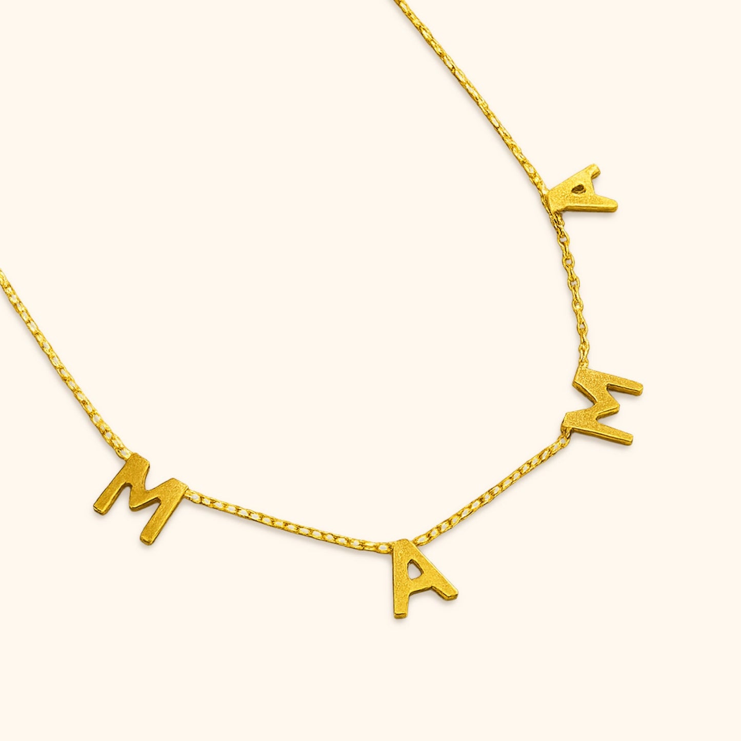 Personalized Engraved Initial Necklace