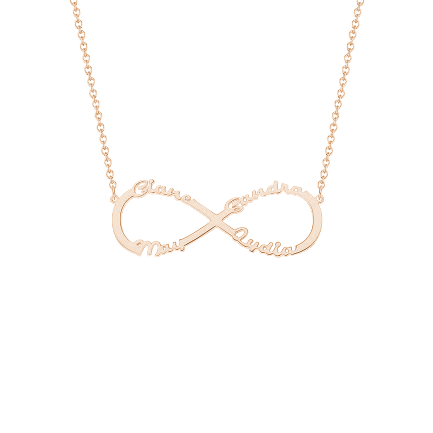 Eternity Love Name Necklace