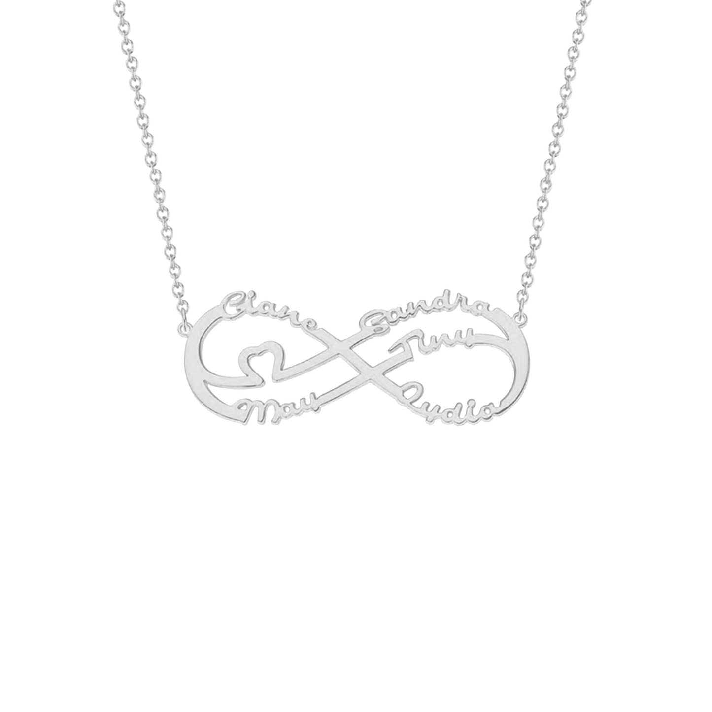 Eternity Love Name Necklace