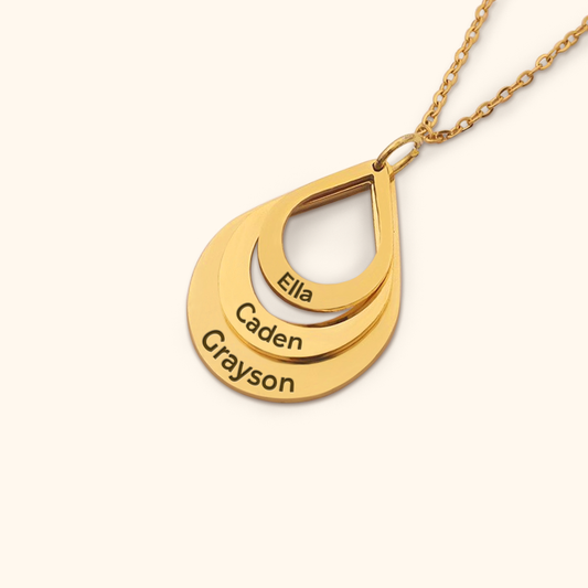 Personalized Family Name Necklace