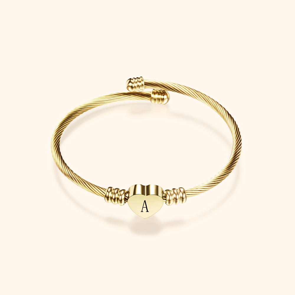 Personalized Initial Bracelet