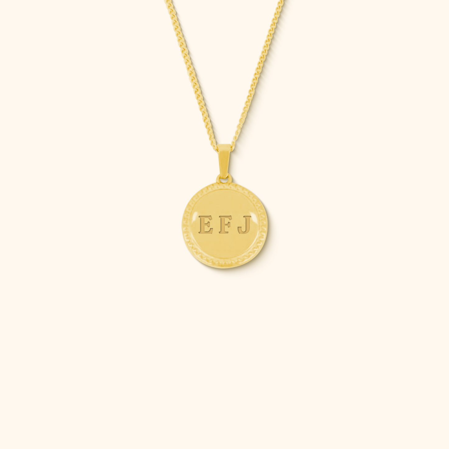 Atelier Round Charm Necklace