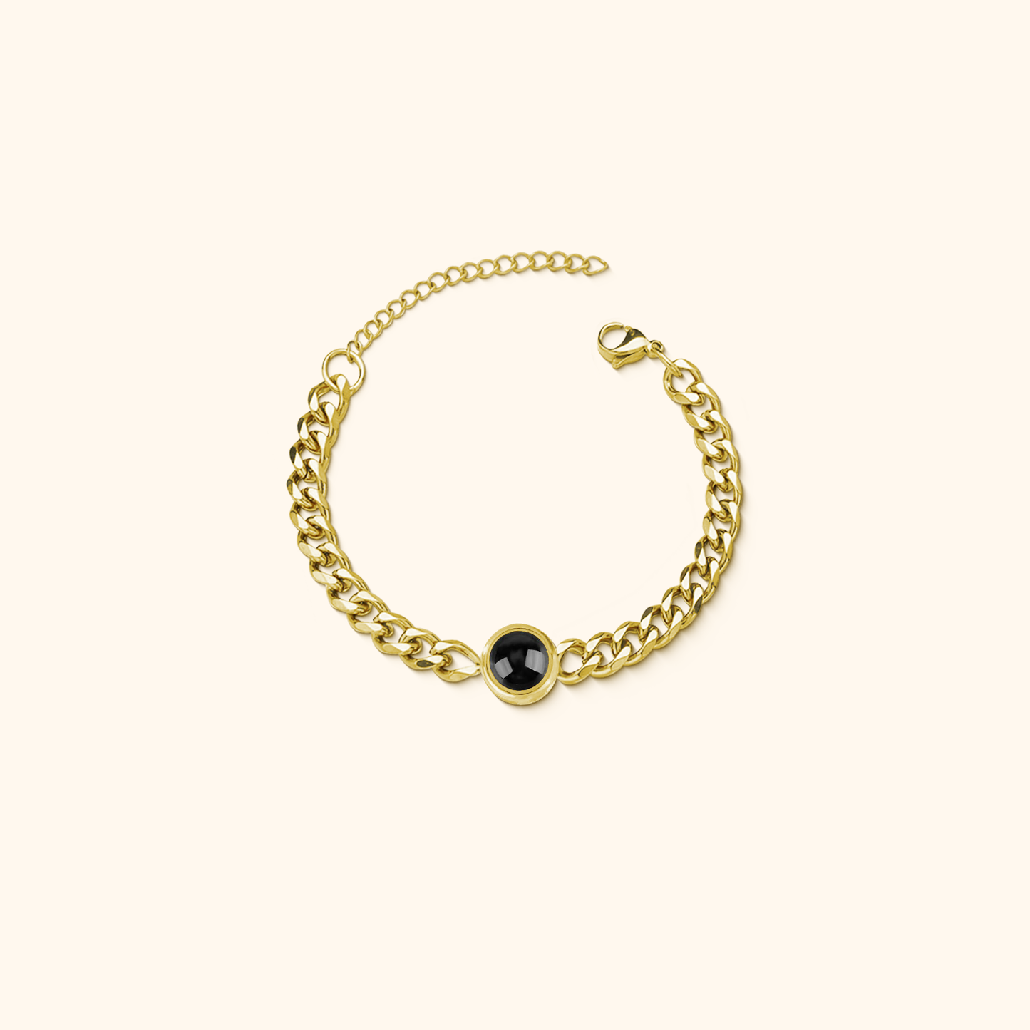 Personalized Cuban Projection Bracelet