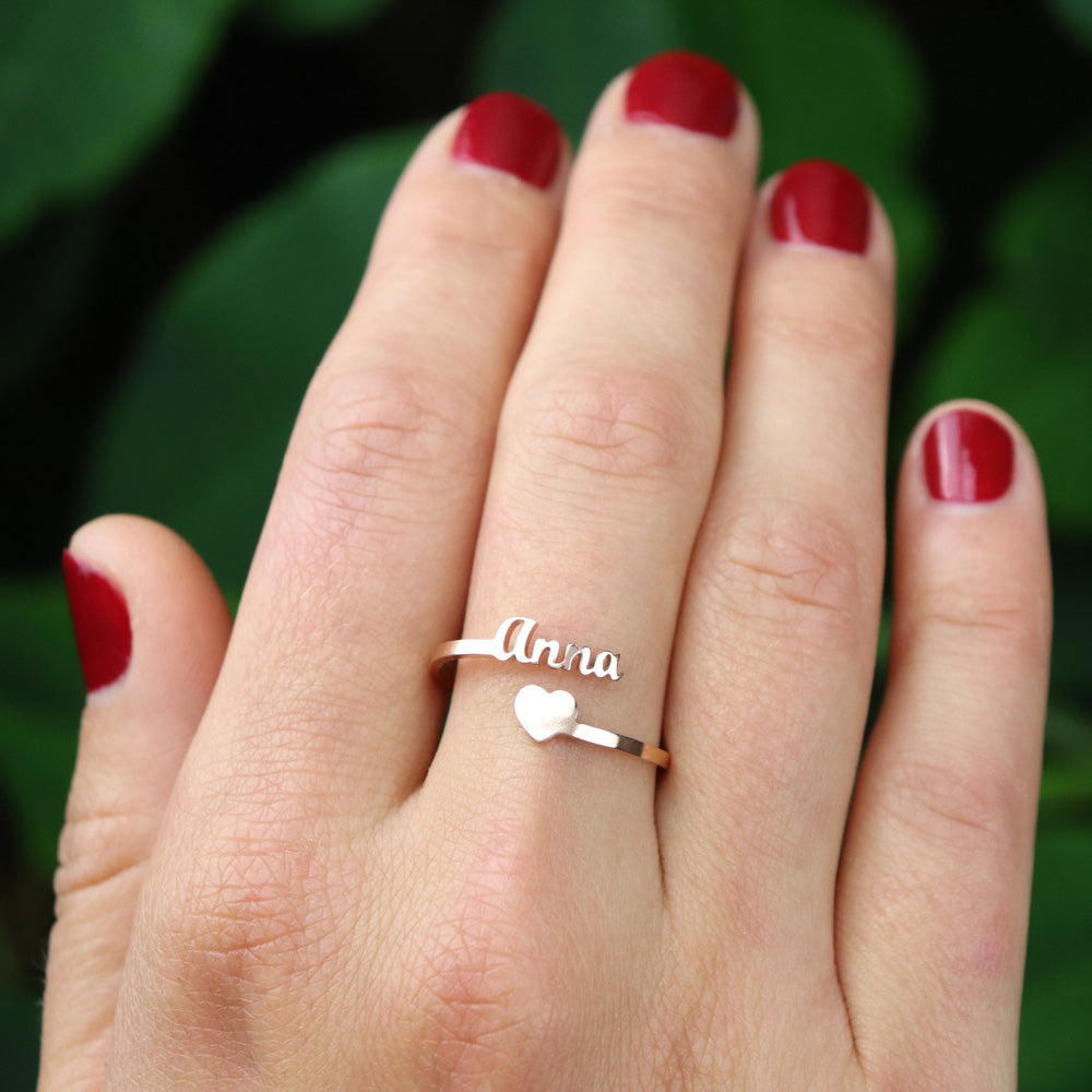 Luxury Ring With Two Names