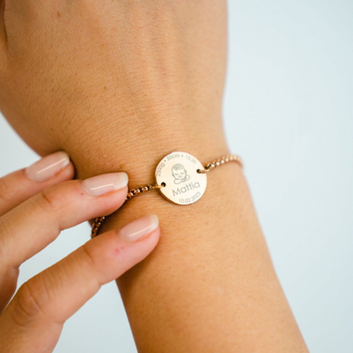 Memory Baby Print Bracelet