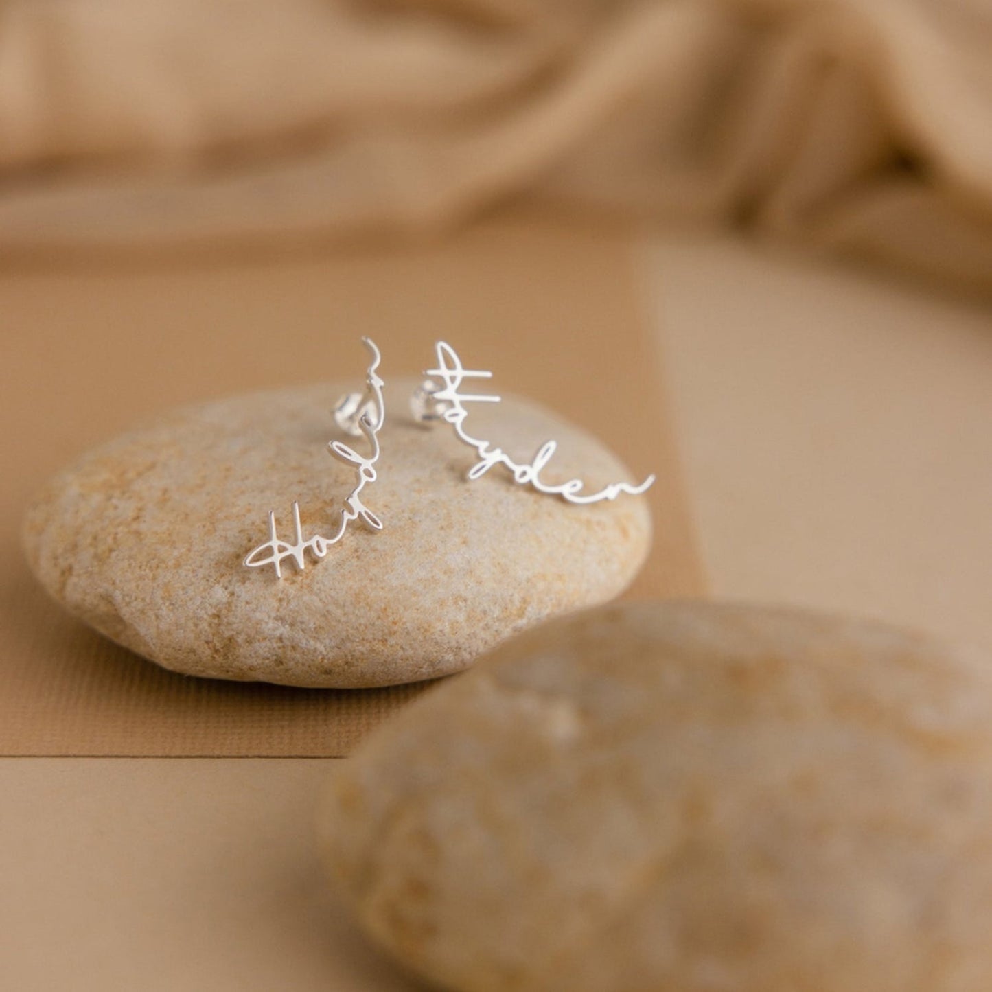 Personalized Name Earrings