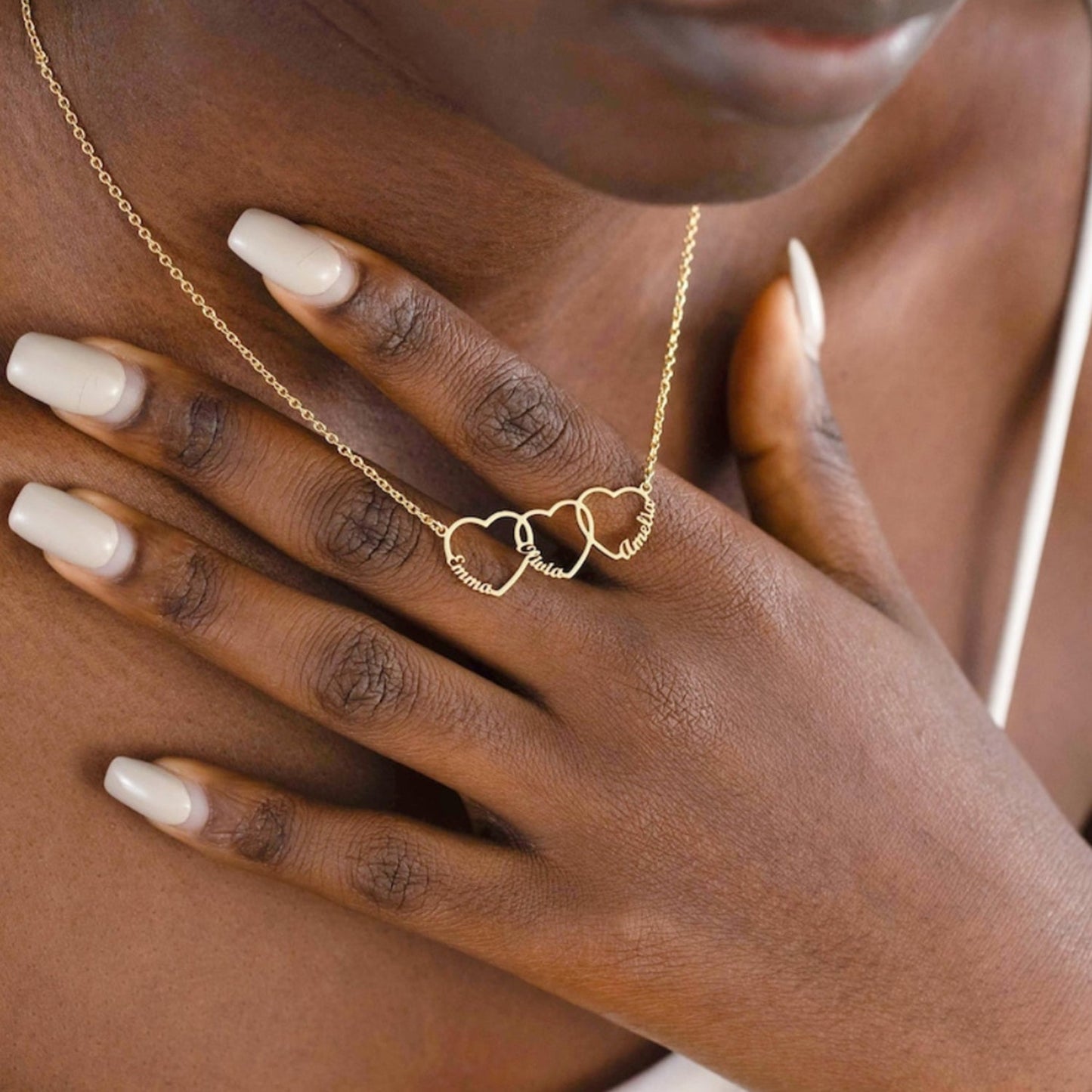 Personalized Heart Name Necklace