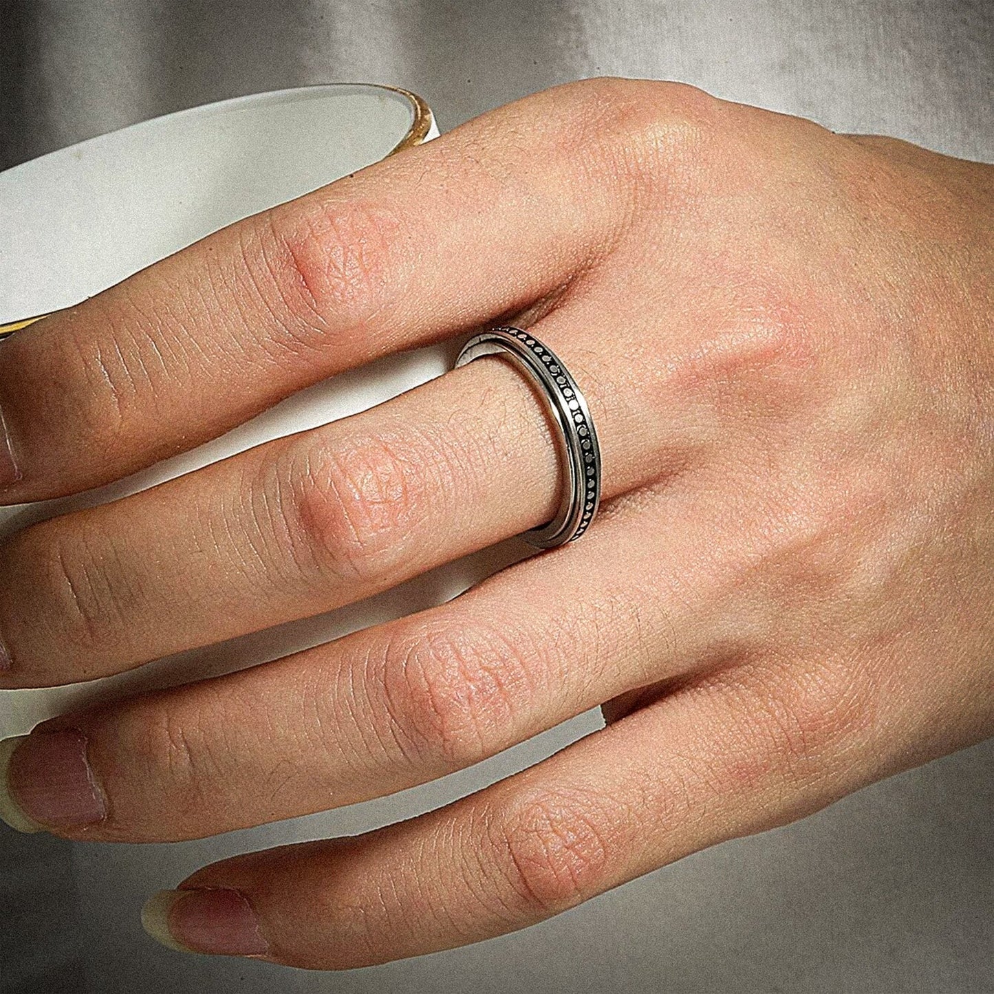 Anti-Stress Fidget Spin Ring