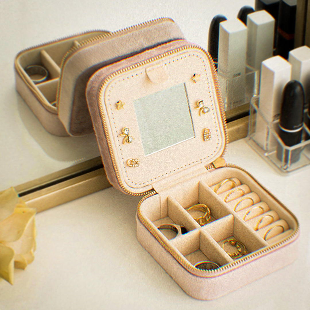 Mini Travel Jewelry Case