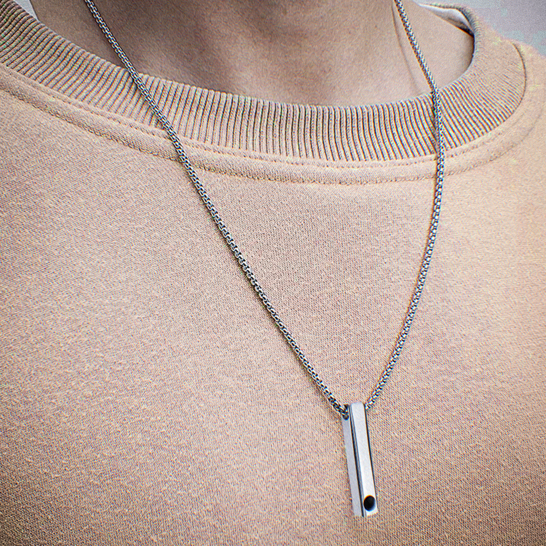 Personalized Projection Rod Necklace