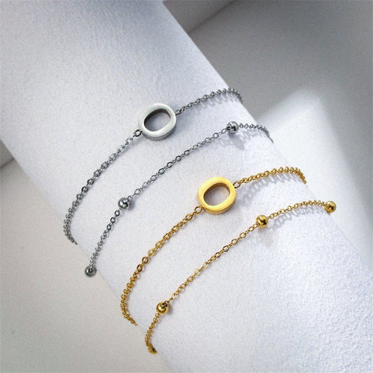 Elegant Letter Bracelet