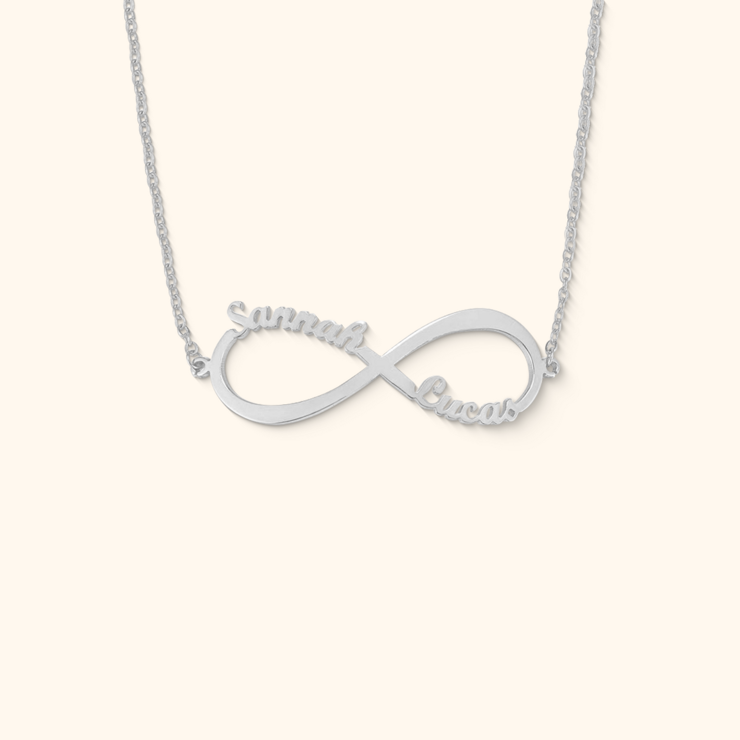 Eternity Love Name Necklace