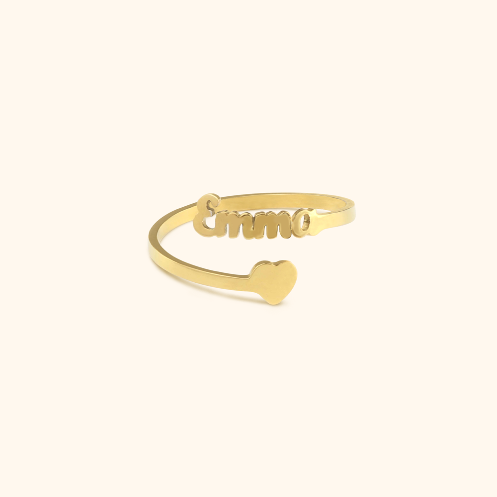 Luxury Ring With Two Names