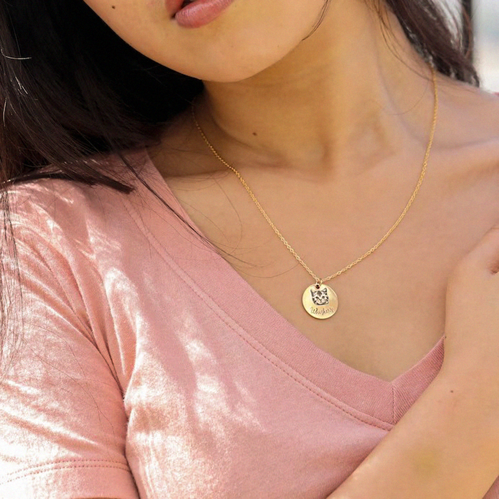 Pet Photo Necklace