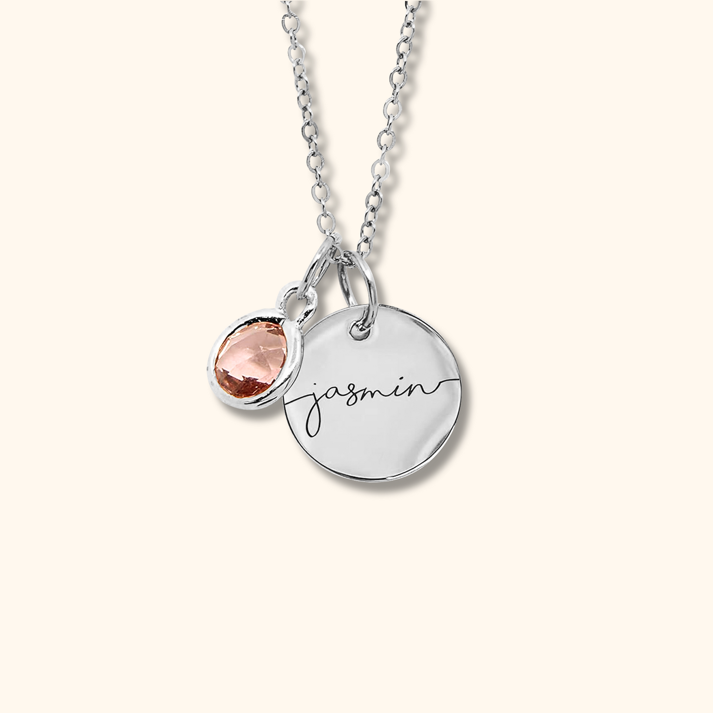 Custom Birthstone Necklace