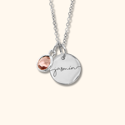 Custom Birthstone Necklace