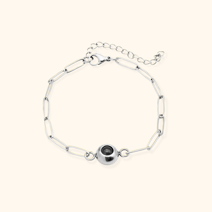 Elegant Link Chain Projection Bracelet