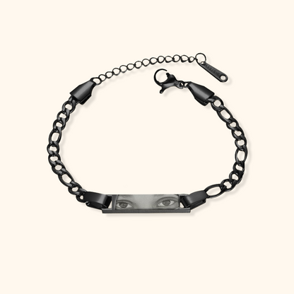 Personalized Engraved Eye Bracelet