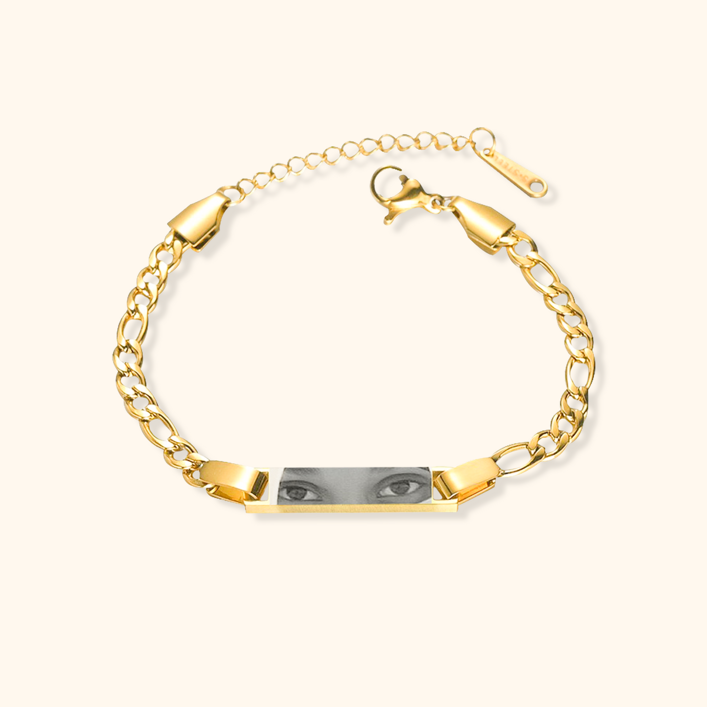 Personalized Engraved Eye Bracelet