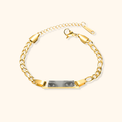 Personalized Engraved Eye Bracelet