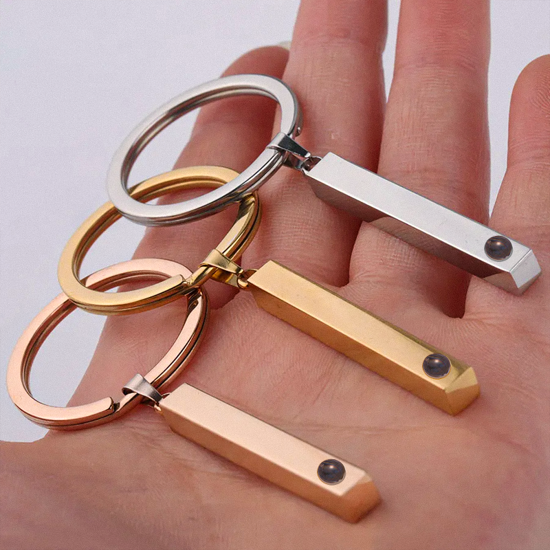 Photo Projection Life Keychain