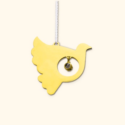 Personalized Photo Projection Bird Christmas Ornament