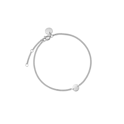 Personalized Engraved Coin Bracelet