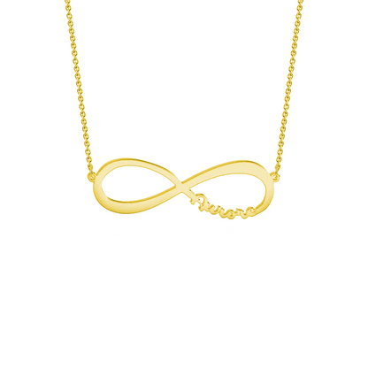 Eternity Love Name Necklace