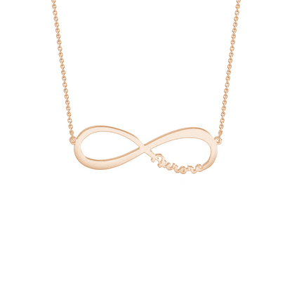 Eternity Love Name Necklace