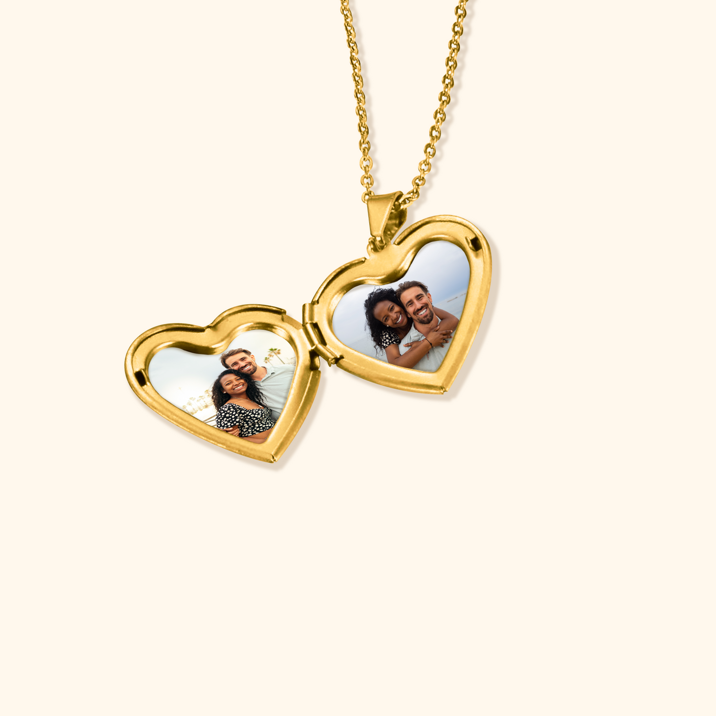 Heart-Shaped Photo Locket