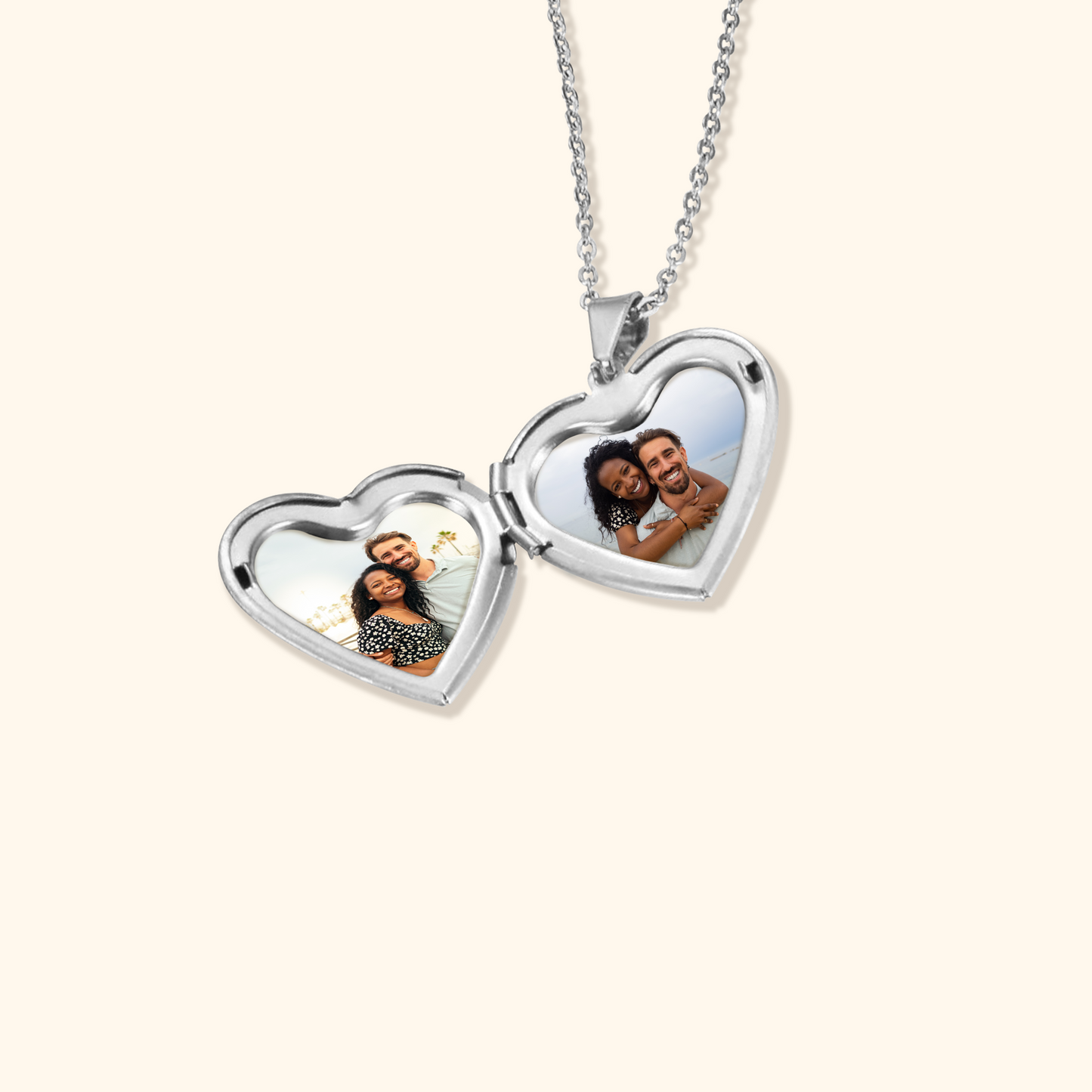 Heart-Shaped Photo Locket