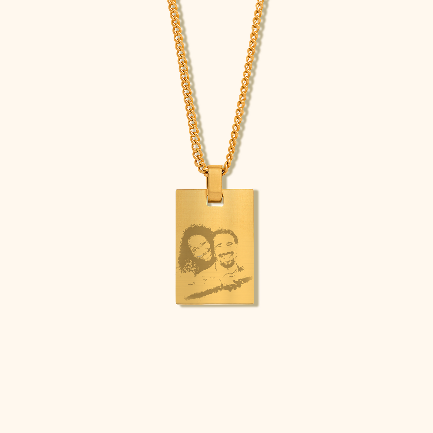 Custom Cherish Photo Pendant