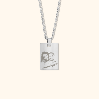 Custom Cherish Photo Pendant