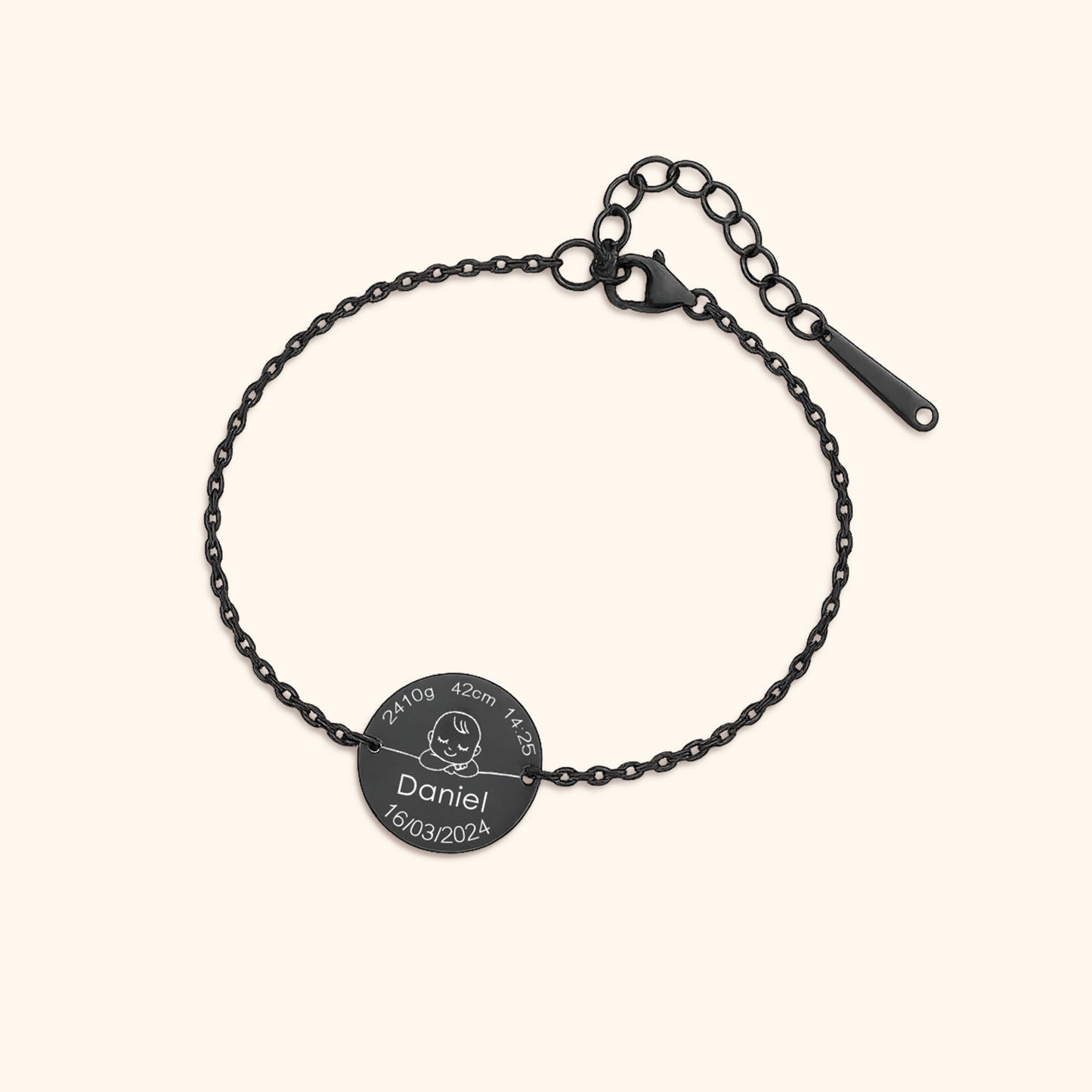 Memory Baby Print Bracelet