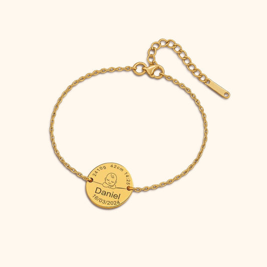 Memory Baby Print Bracelet