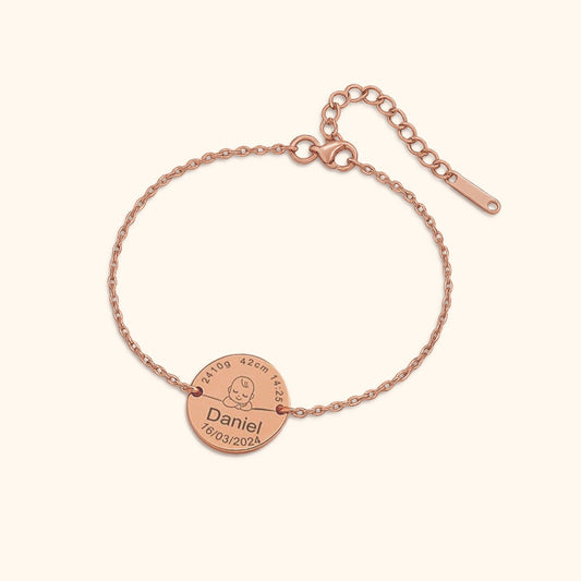 Memory Baby Print Bracelet