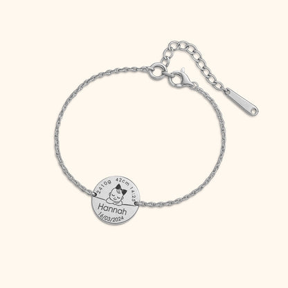 Memory Baby Print Bracelet