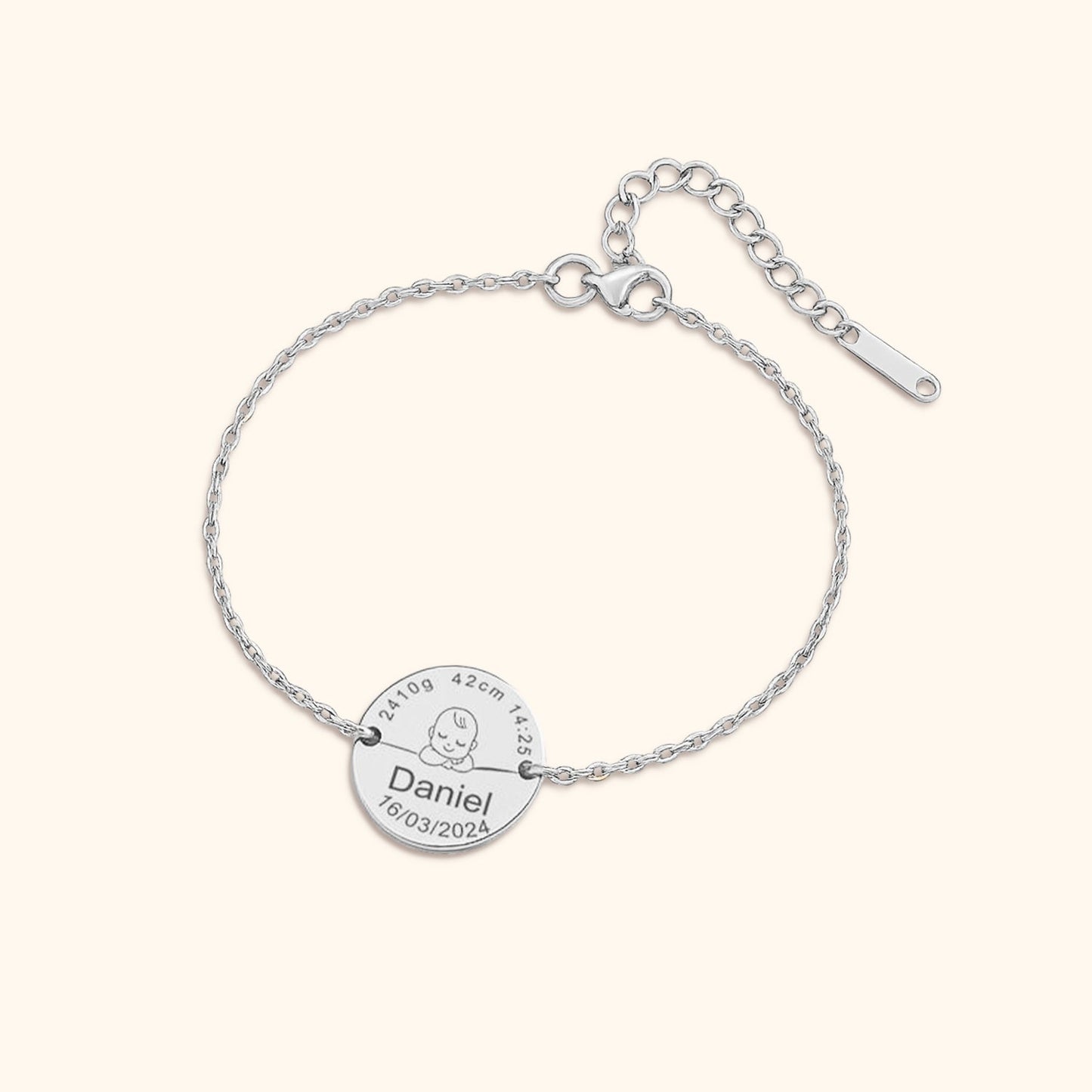 Memory Baby Print Bracelet