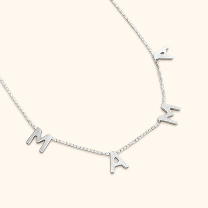 Personalized Engraved Initial Necklace