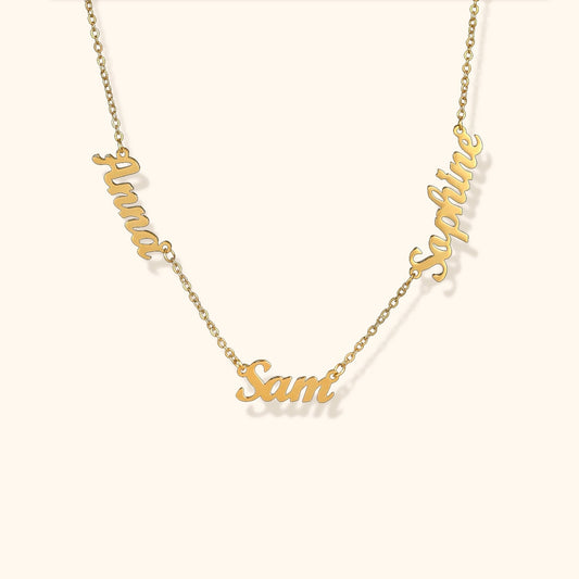 Custom Dainty Name Necklace