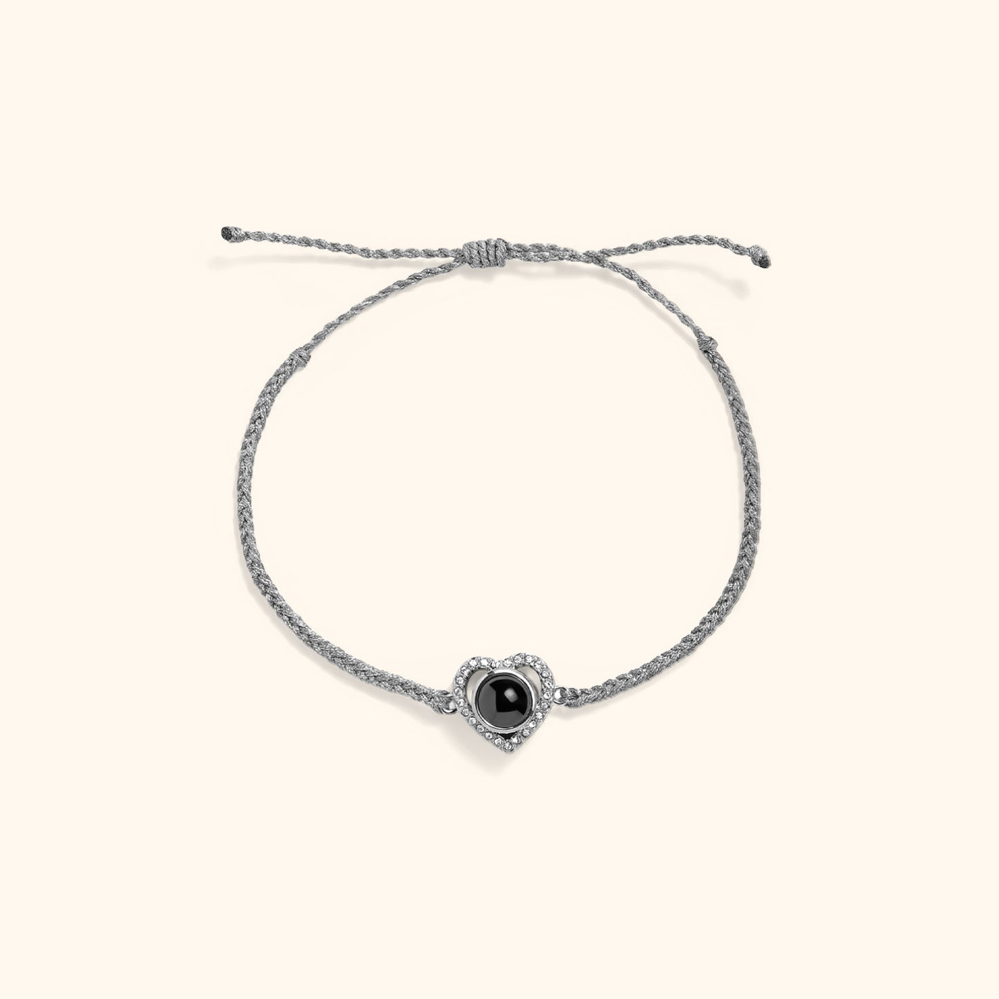 Love Memory Heart Photo Bracelet