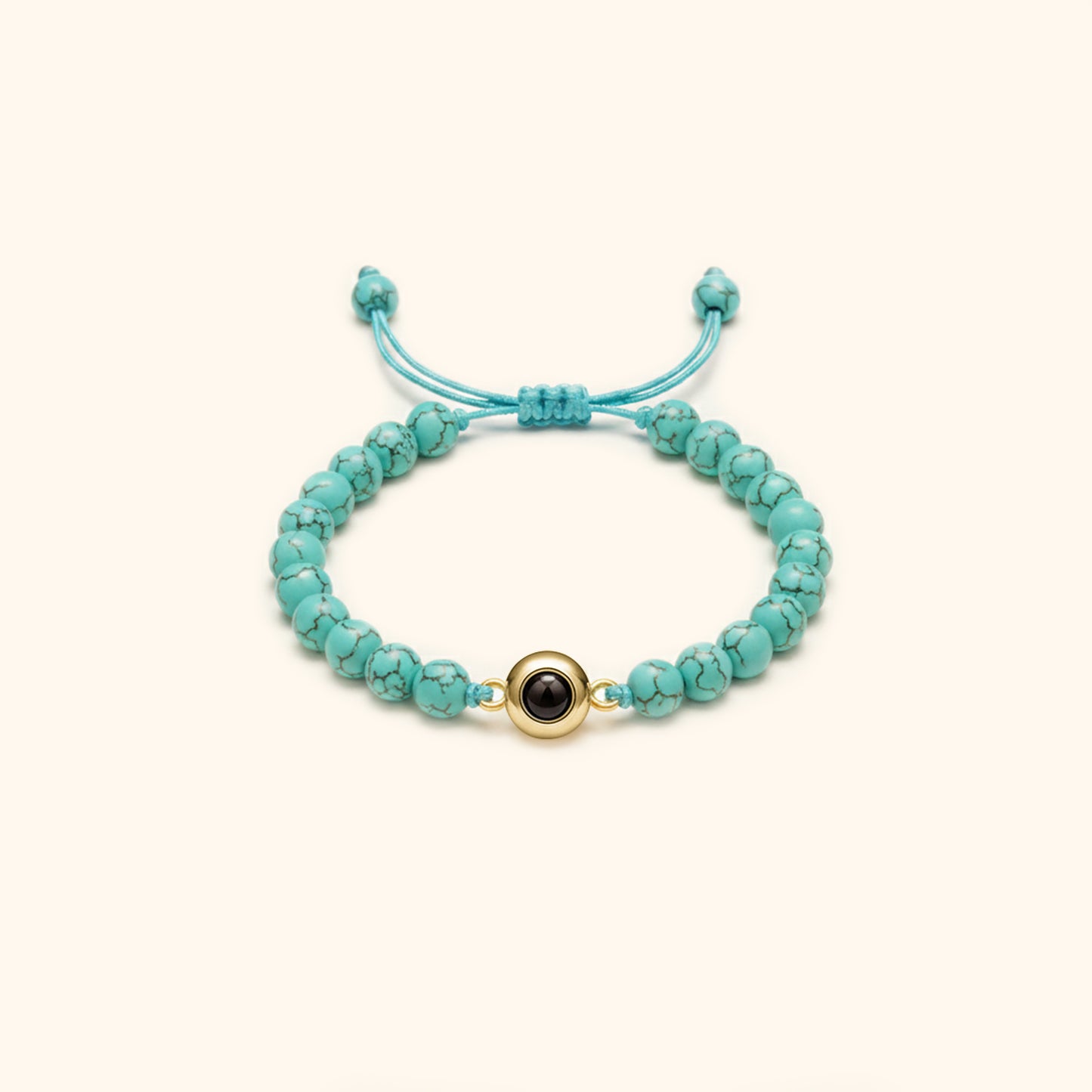 Elegant Pearl Photo Bracelet