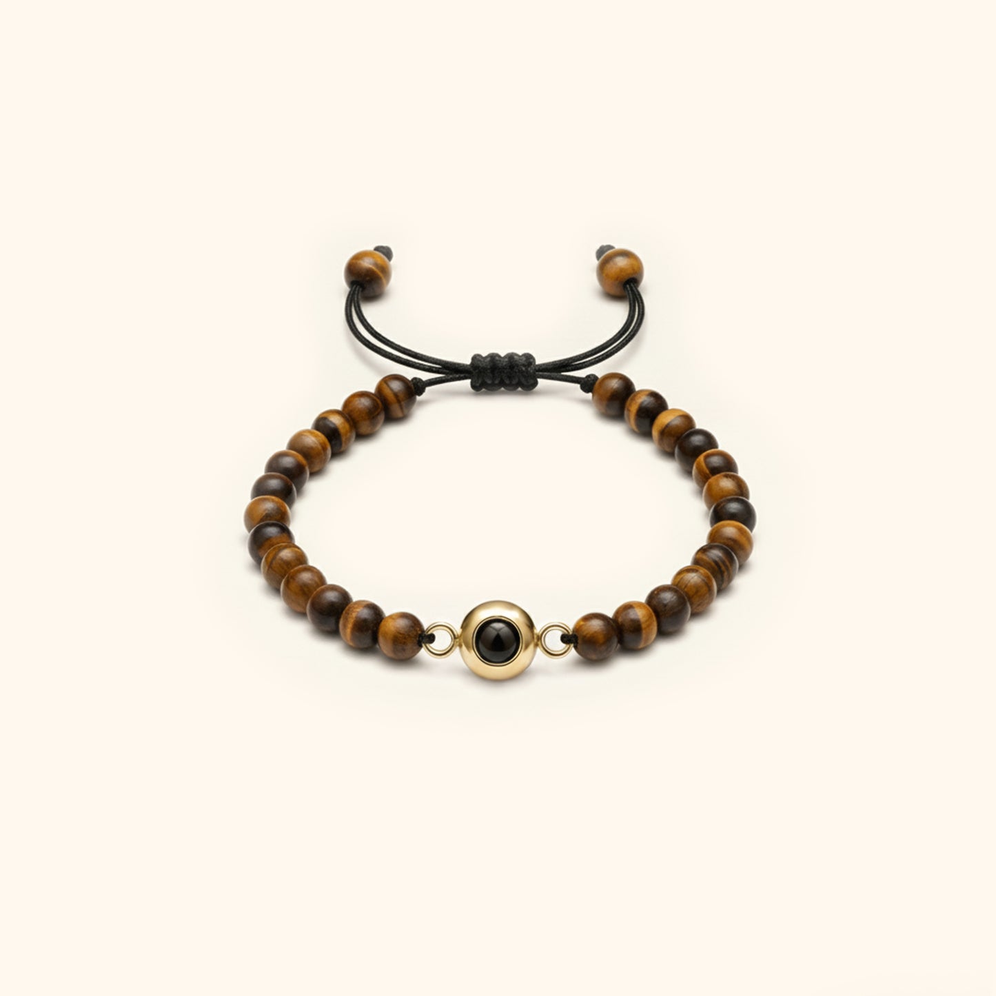 Elegant Pearl Photo Bracelet